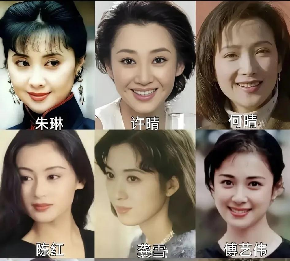 这么一看，陈红颜值确实惊为天人，但我还是喜欢剧雪的菩萨气质。剧雪出生北京，演了