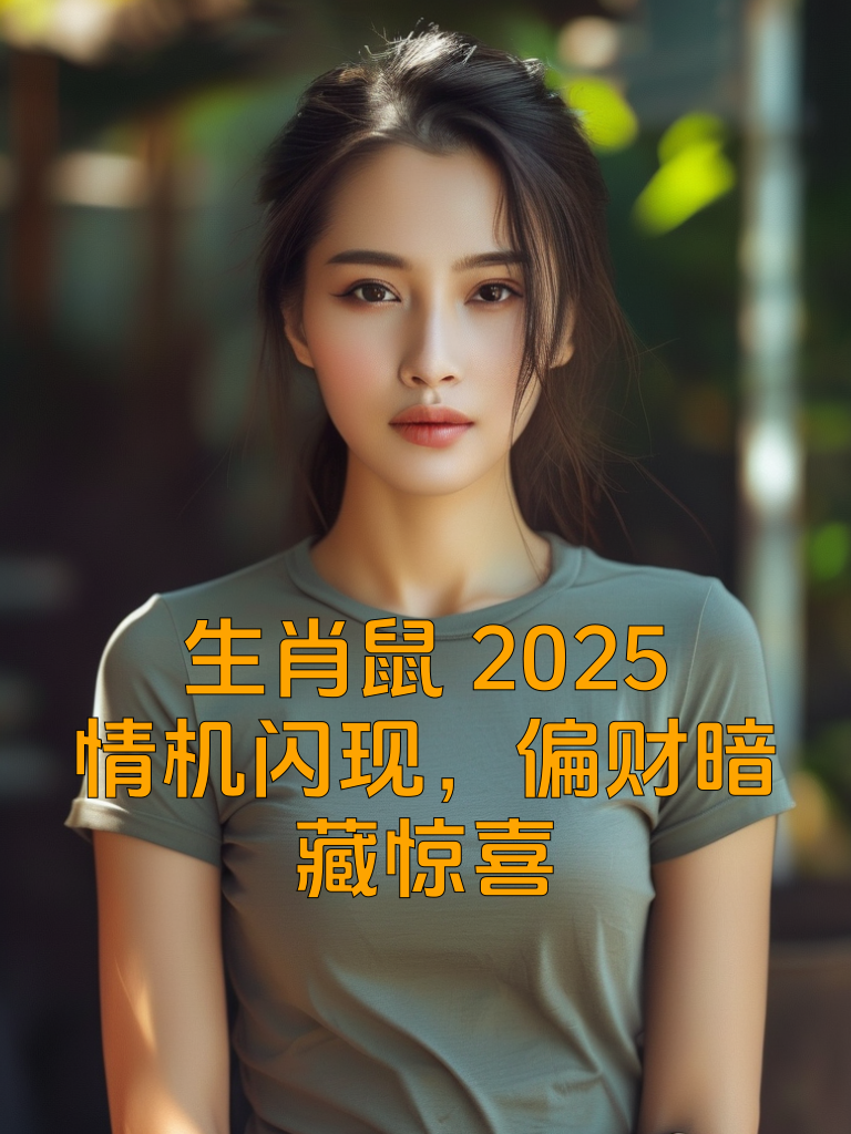 生肖鼠2025：情机闪现，偏财暗藏惊喜