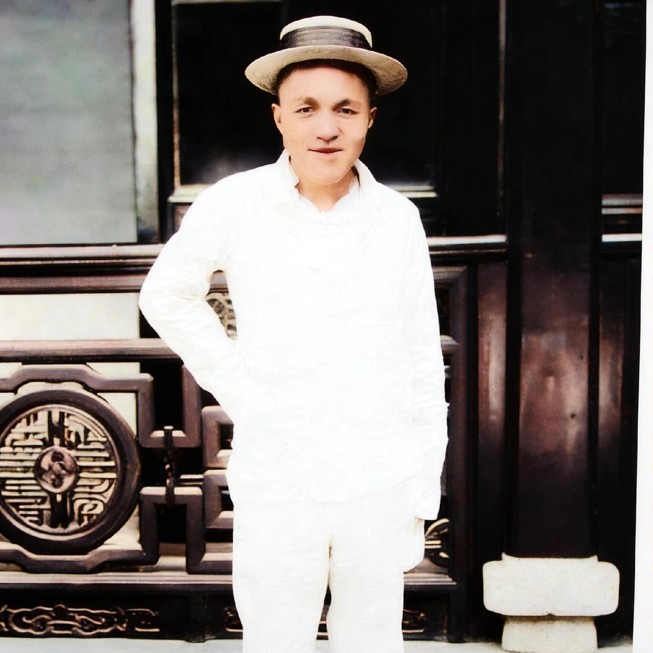 庞莱臣的弟弟庞元澄，一张罕见的留影，他与孙中山是莫逆之交，他和哥哥一样，为人磊落