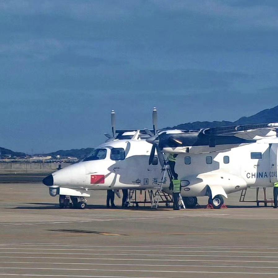 其实海警的运12F海上巡逻机在2021年就已经露面过，大伙估计没注意到[呲牙笑]这