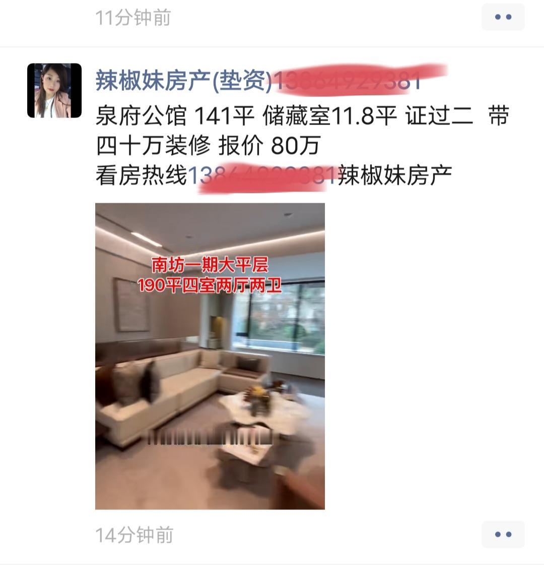 其实，临沂南坊泉府公馆的房价也还可以，141平，储藏室11.8平，带40万装修，