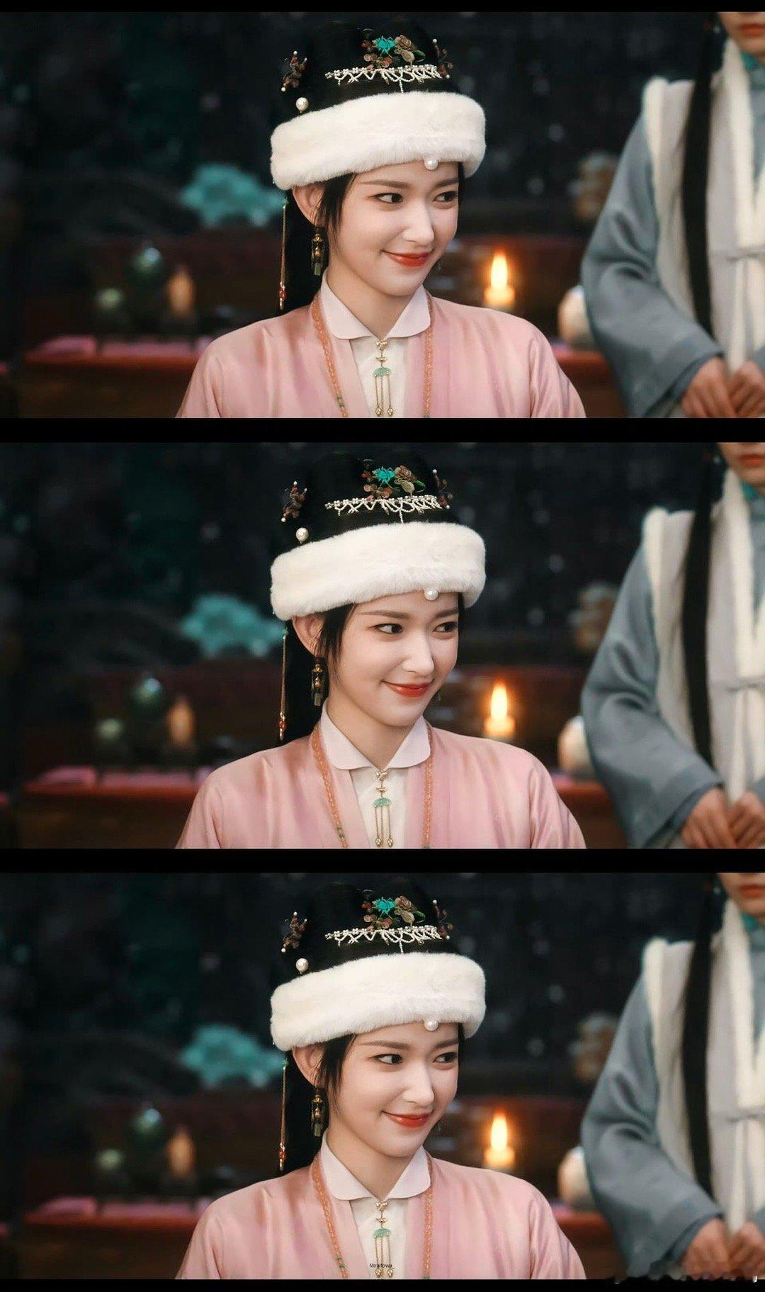 程潇新剧衣服越粉心越狠程潇的荣筠溪太有层次感了，眼底的冷意藏不住她的野心，水滚