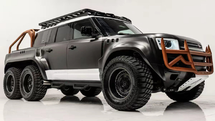 “末日风”路虎卫士6X6皮卡！改装花费近300万！