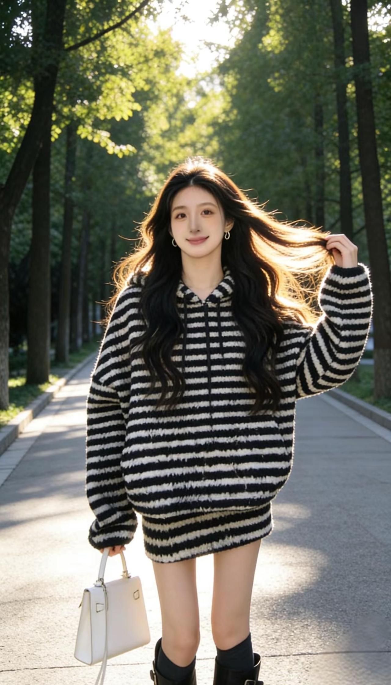 这一套真的好松弛。拍照姿势街拍穿搭杨幂松弛感穿搭分享穿搭