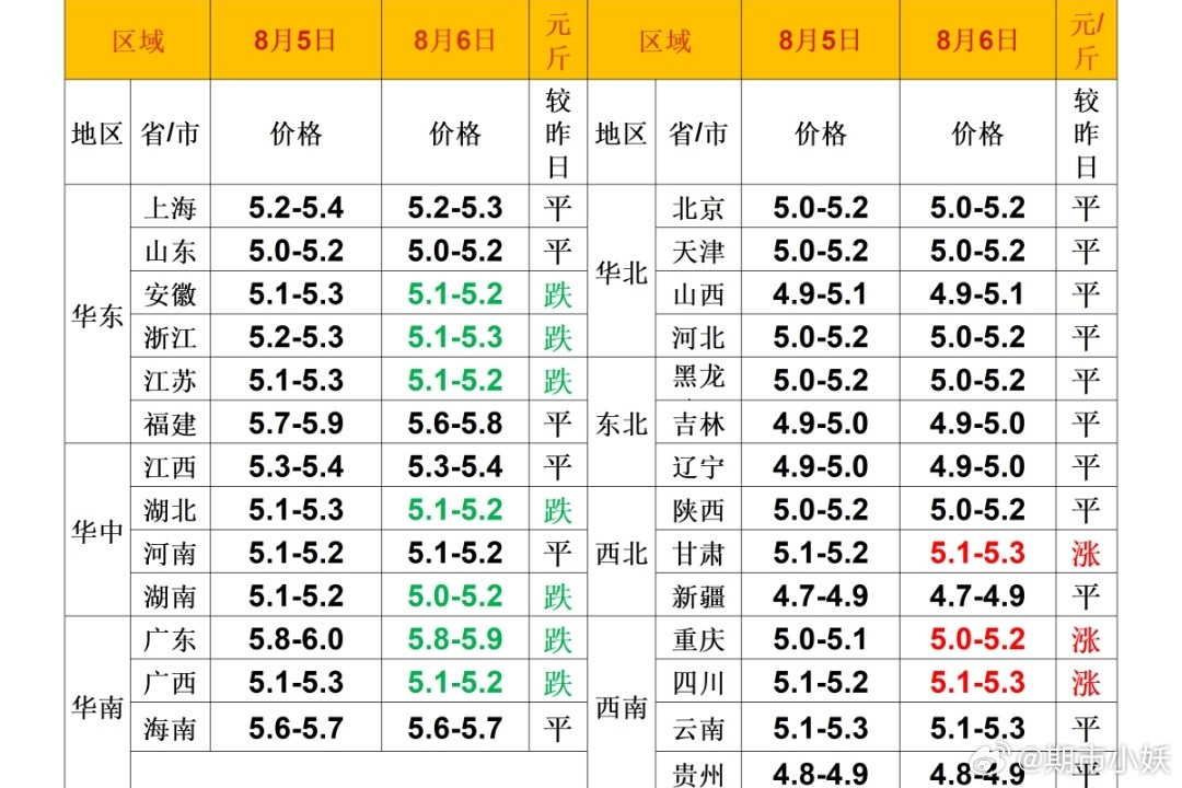 每日猪价