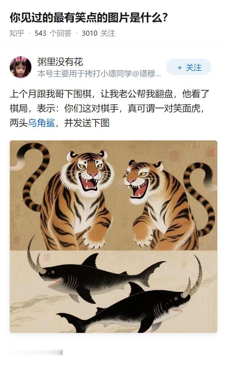 你见过的最有笑点的图片是什么？