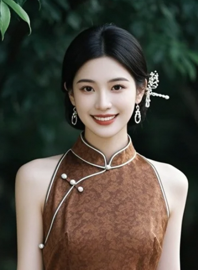 一袭旗袍，一抹浅笑，一段静好的时光