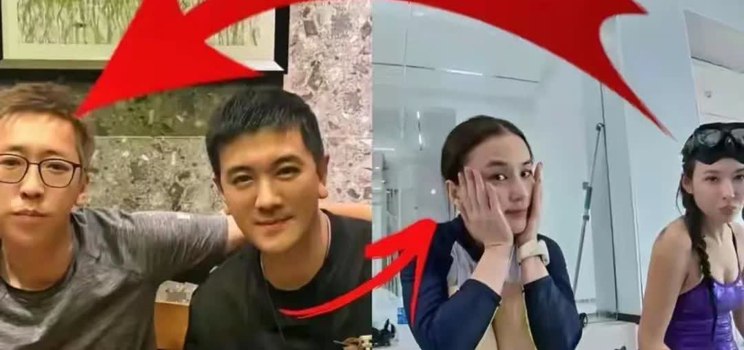 突然间觉得杨子好像在跟黄圣依割席，或者明显的远离黄圣依呢。杨子被离婚的时候，哭得