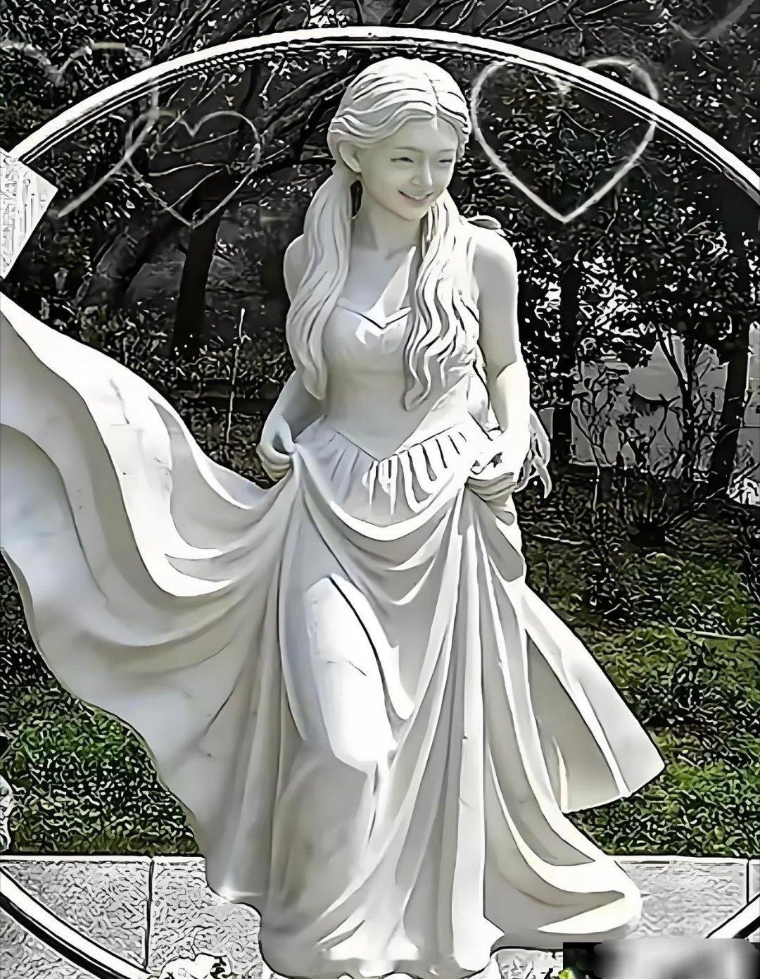 网友们改的大S雕像太美了吧，这才是她最美的样子。你们觉得呢？
