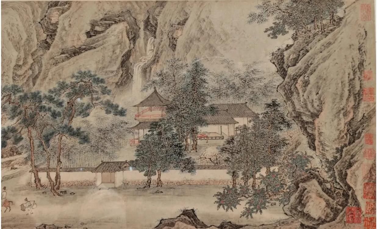 仇英的画让庞家人为难，捐赠说是自愿，但心里苦只有庞家人自己知道。庞家回湖州建