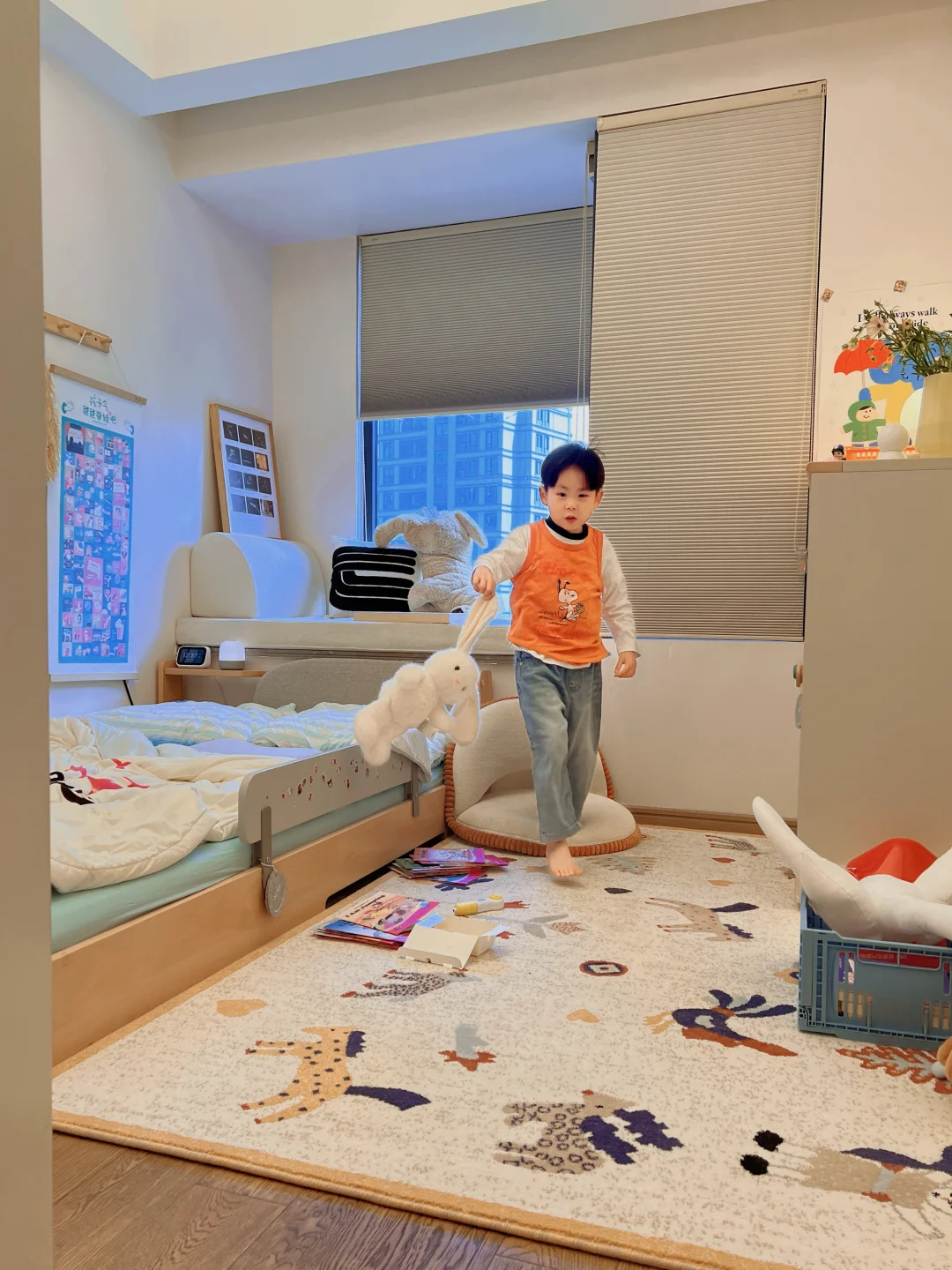 羡慕他小小年纪就住进了自己的Dream room