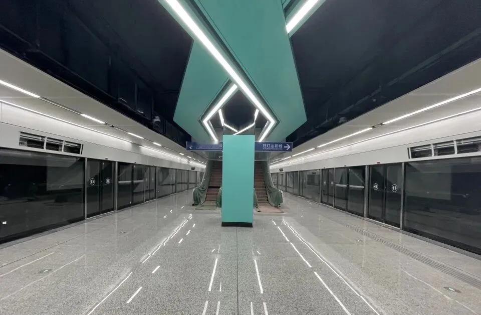 9号线一期和10号线二期，这两站造型针不戳南京地铁公布截止9月底最新建设进展，