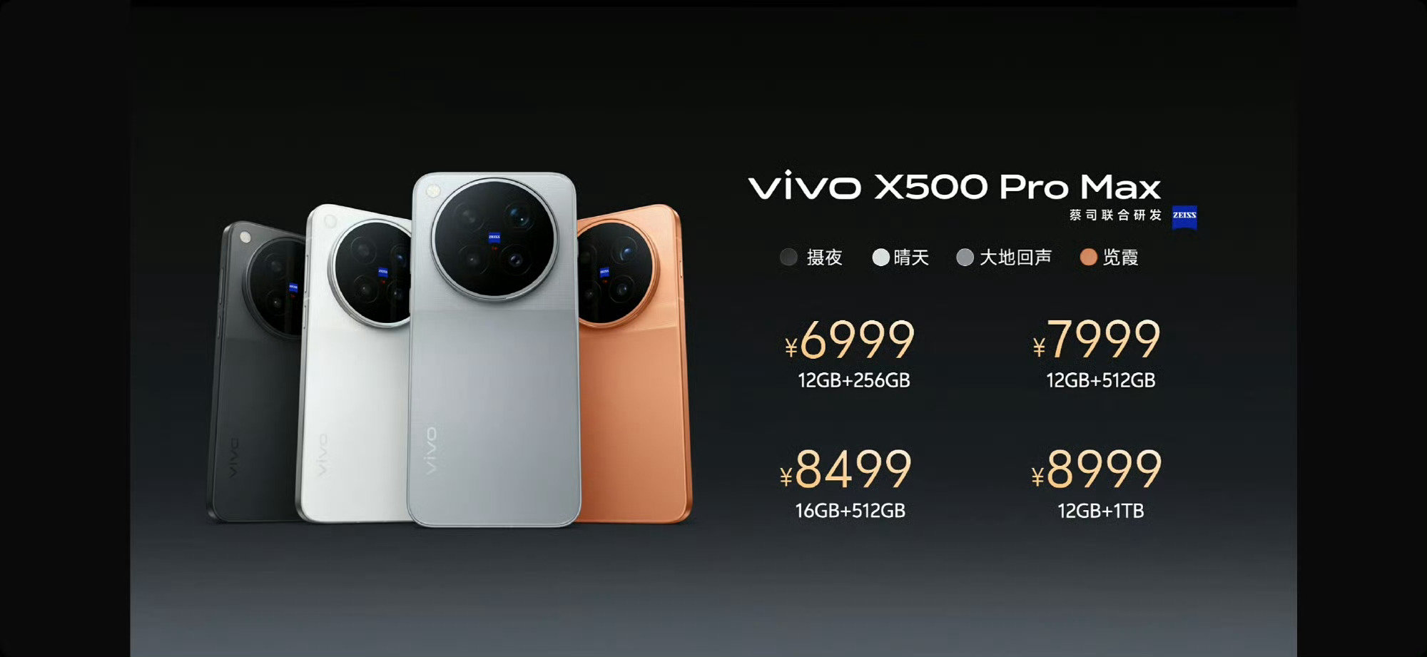 X500ProMax6999元起X500Pro6499元起真是让人感慨万千——咱们国产也可以做出超一