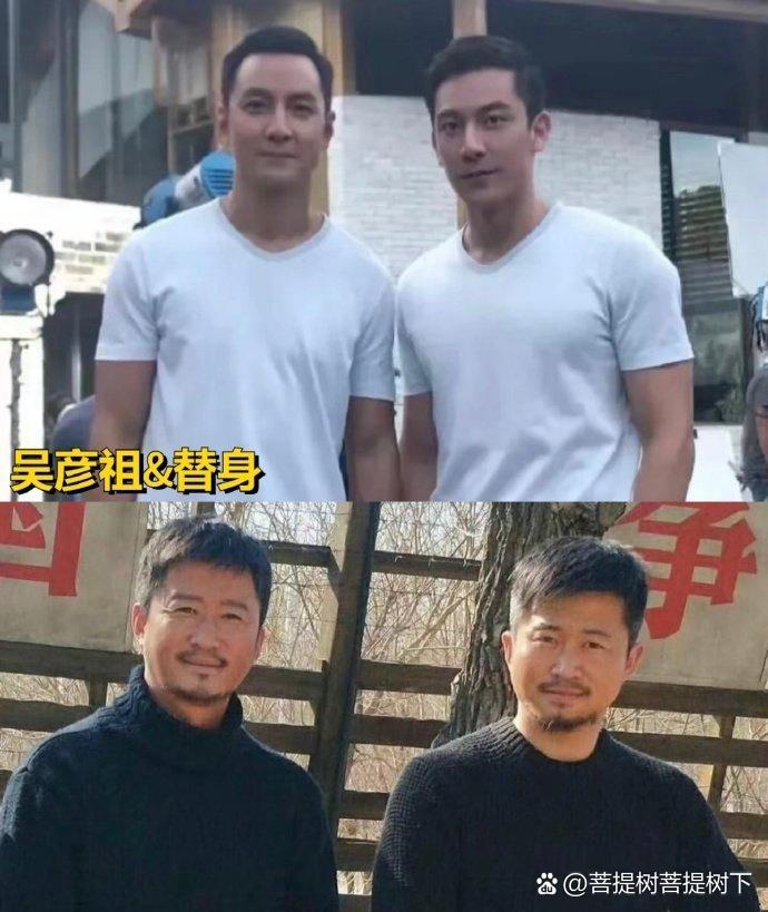 演员跟替身真的好像