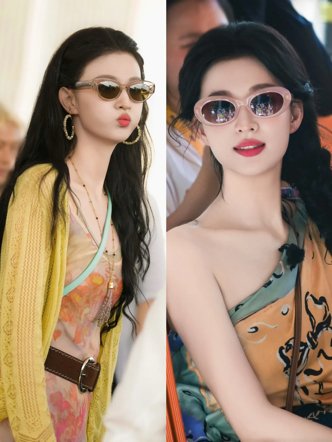 王楚然夏日氛围感美貌直接封神！