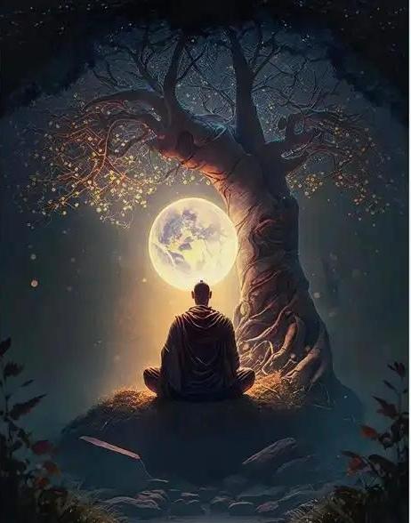 上联：一世浮沉终看淡，下联：半生荣辱皆为空。