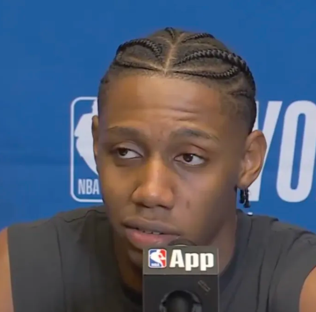 NBA季后赛，RJ-巴雷特谈及与詹姆斯-哈登的冲突：“我会把这类举动都视作不敬。