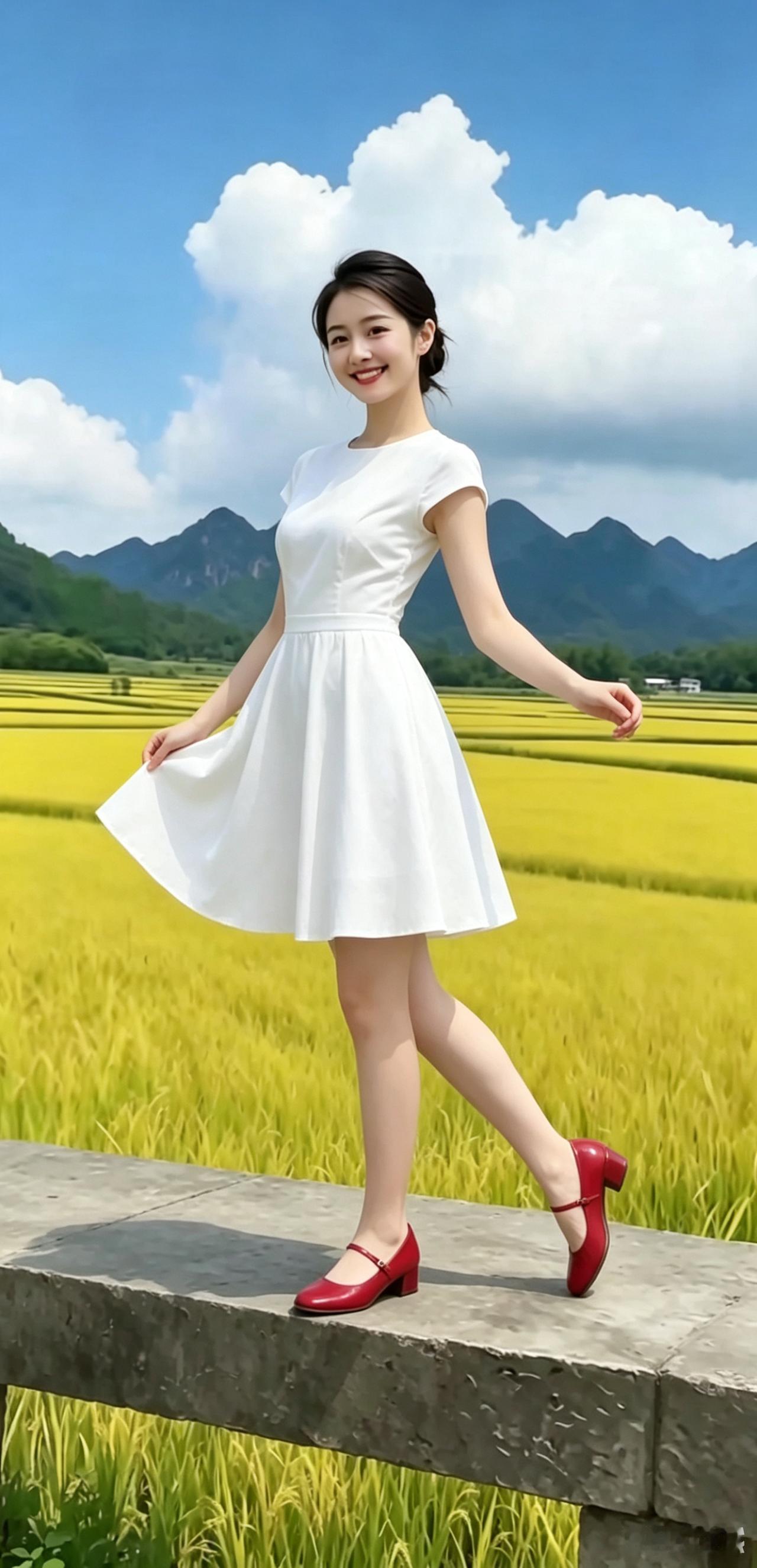 身姿优雅气质佳，这个造型太亮眼，欢迎大家来点评！