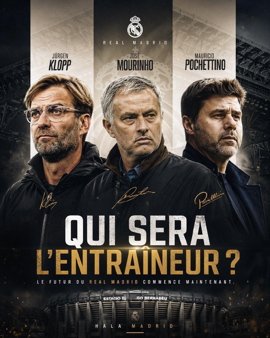 足坛短讯！★你认为克洛普、穆里尼奥、波切蒂诺谁更适合皇马？个人觉得克洛普最适