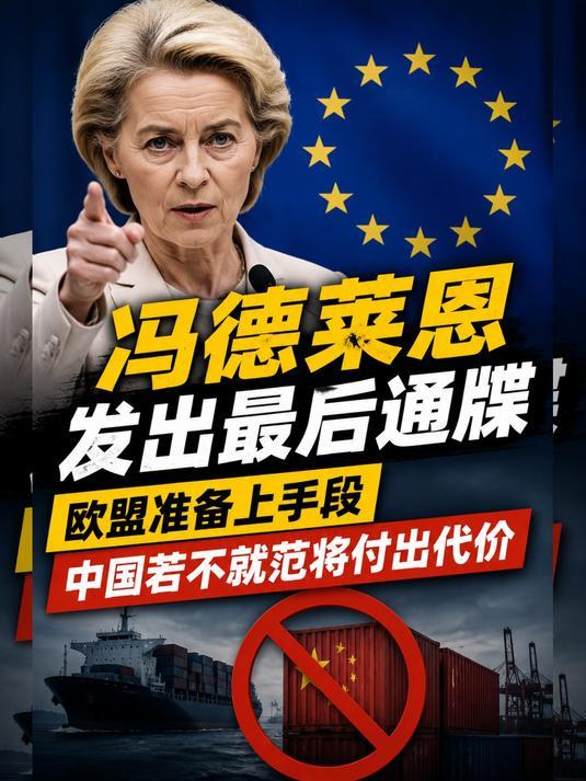 冯德莱恩这种全家美籍的人坐在欧盟委员会主席的位置上，本身就是欧盟的莫大悲哀。前