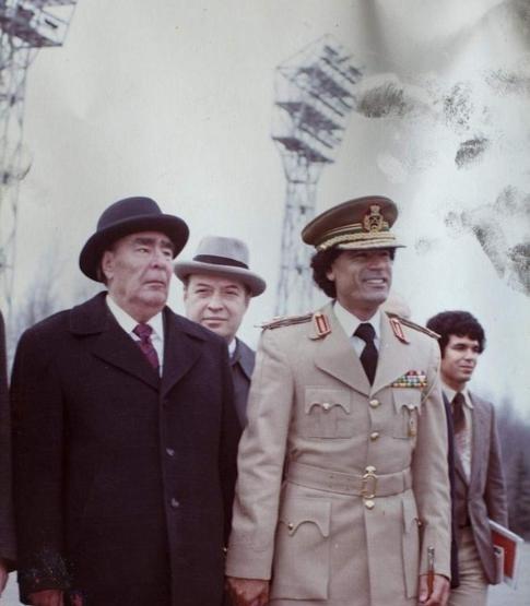 1978年，卡扎菲心血来潮想见勃列日涅夫，于是连个招呼都没打，就坐上专机一头扎进