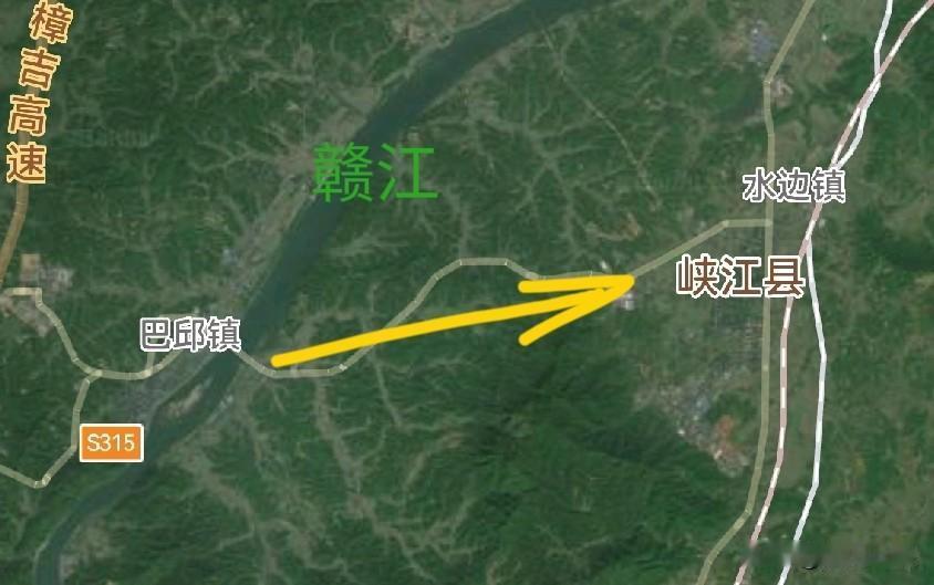 峡江，吉安地理位置比较好的几个县之一。奇怪的是，峡江县城却没有利用赣江的便利，反