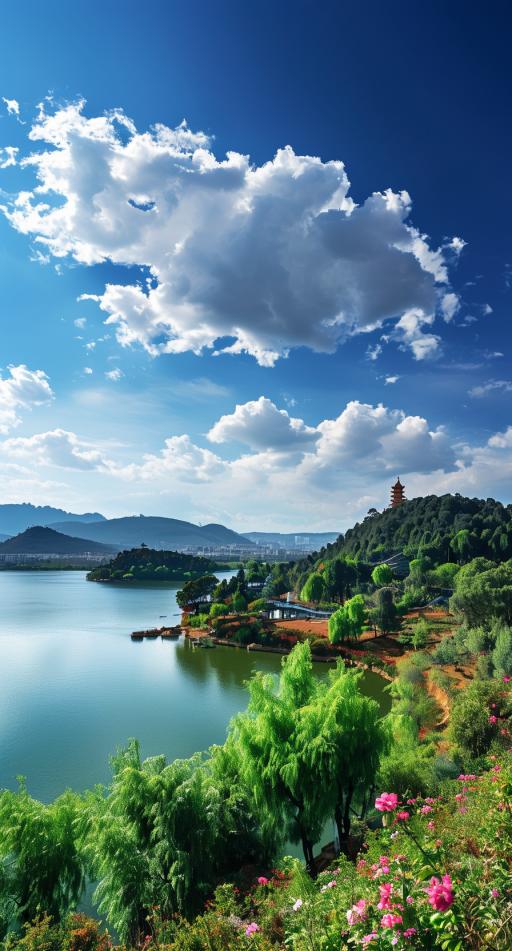 分享我这周有趣的事：今天做了一个好看的壁纸，越来越喜欢。[扁嘴]