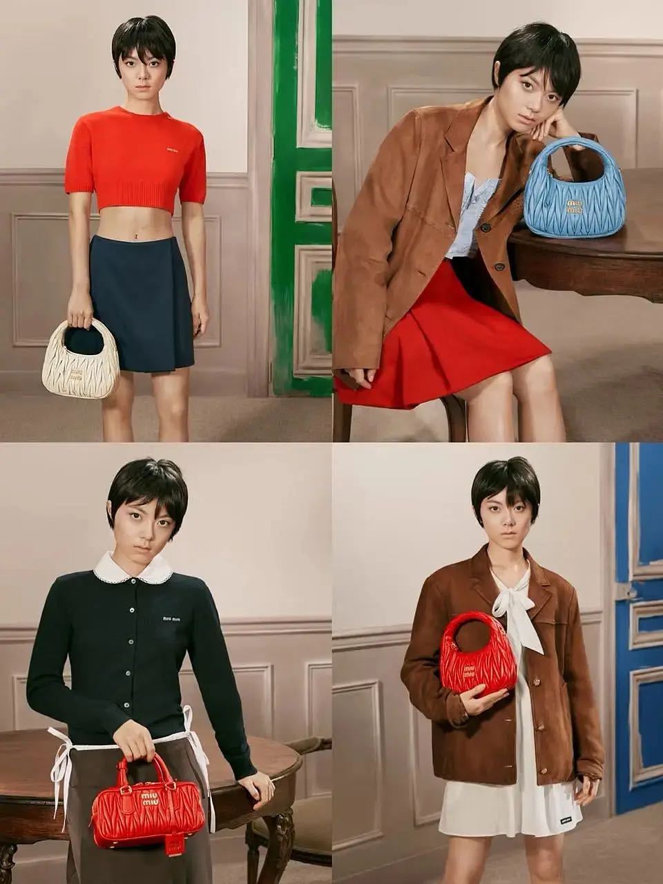 结合miumiu的开屏，其实是想统一广告风格吧...