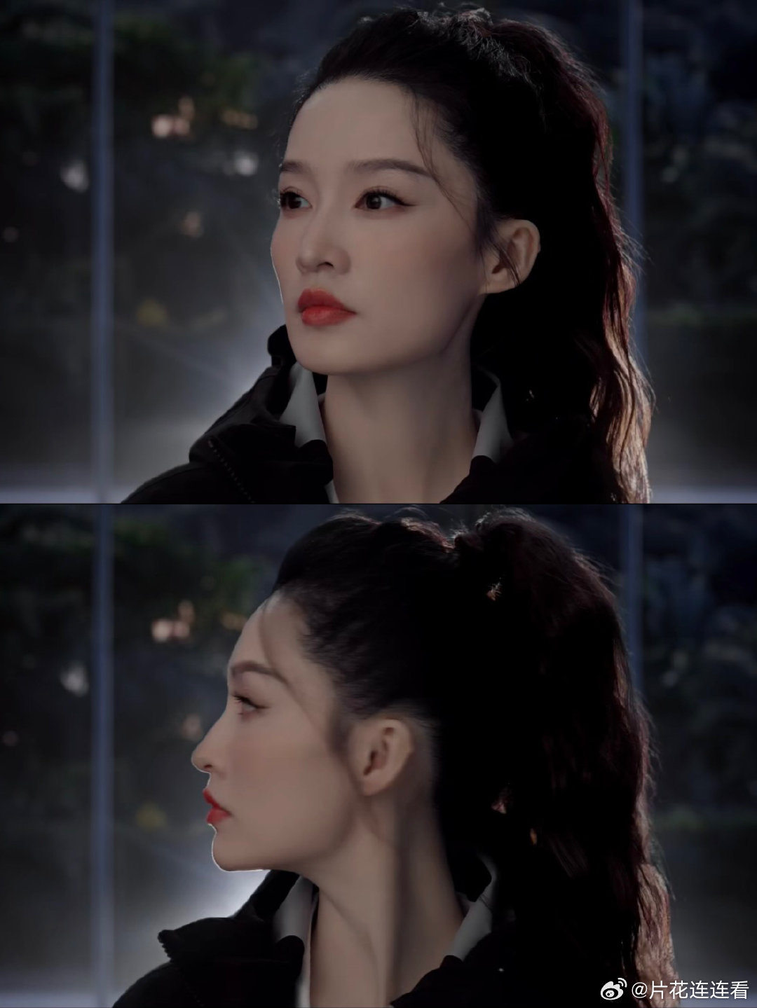 #李沁挥拍爆发力绝了#雨夜里的球场见证了一场关于坚持的较量。李沁用一次次挥拍回应挑战，不惧变化、不停