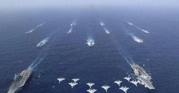 如果中美开战，我军能挡住美国11艘核动力航母吗？别说挡住了，要是美国真敢来，05