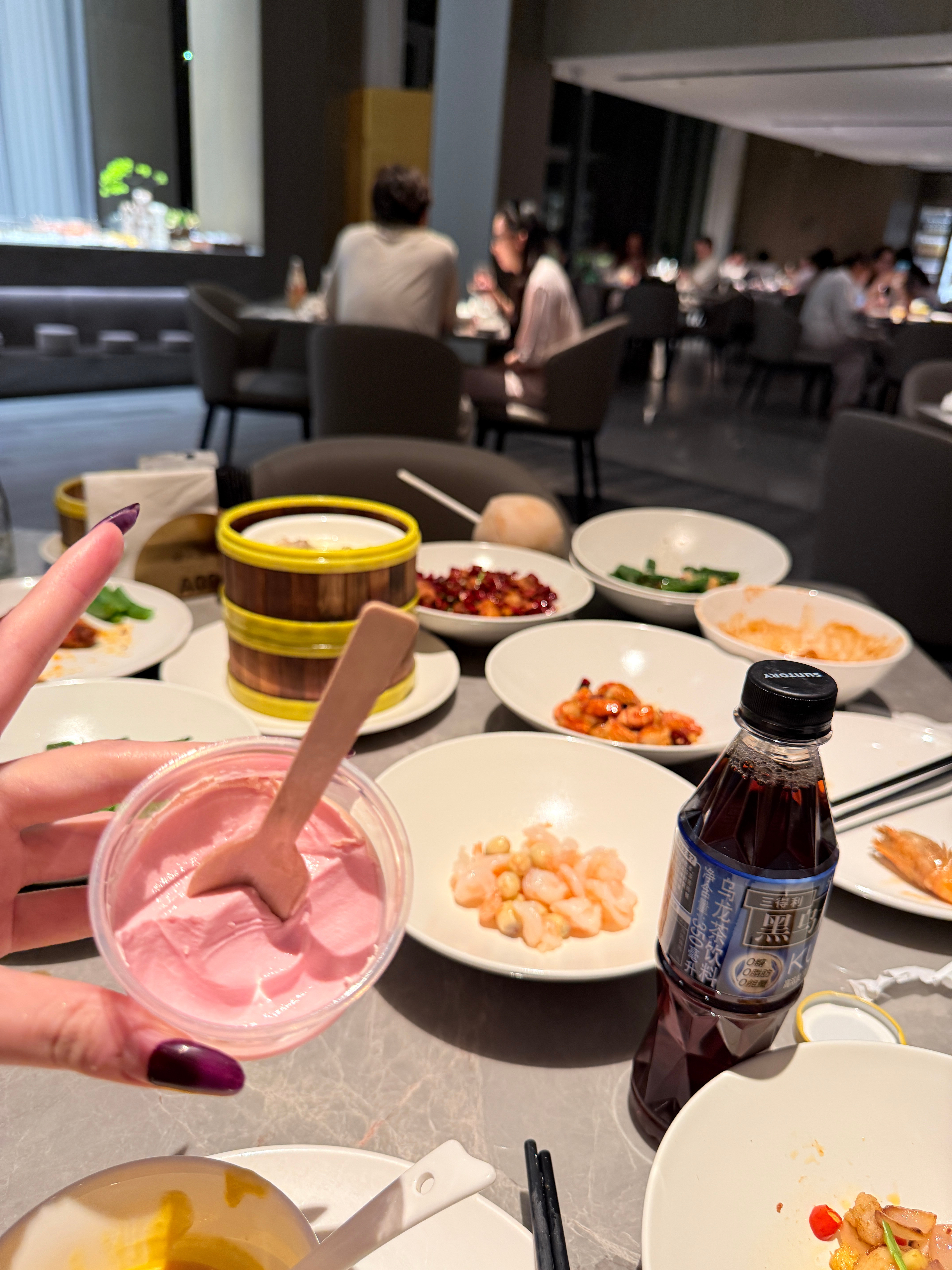 Do脸去了没怎么拍照好像个美食博主曲水的奶皮子酸奶真的好好吃比紫光园的好吃以