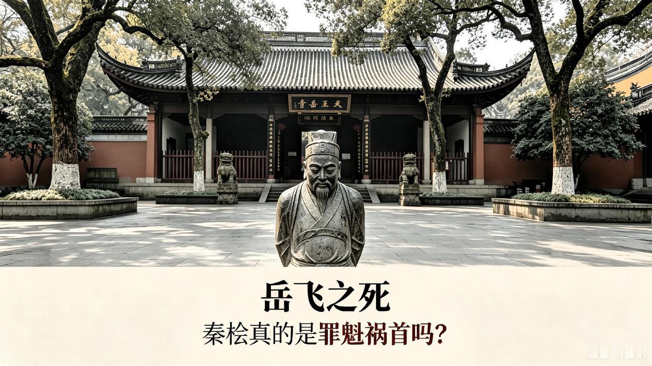 岳飞之死,秦桧真的是罪魁祸首吗?说起岳飞惨死风波亭，世人第一反应便是奸臣