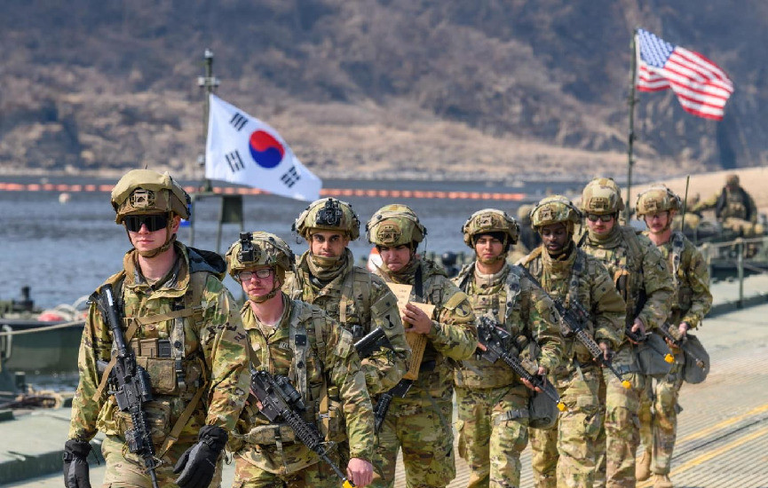 韩国：一边骂中国，一边怕美军跑天哪！韩国人最近真是心惊肉