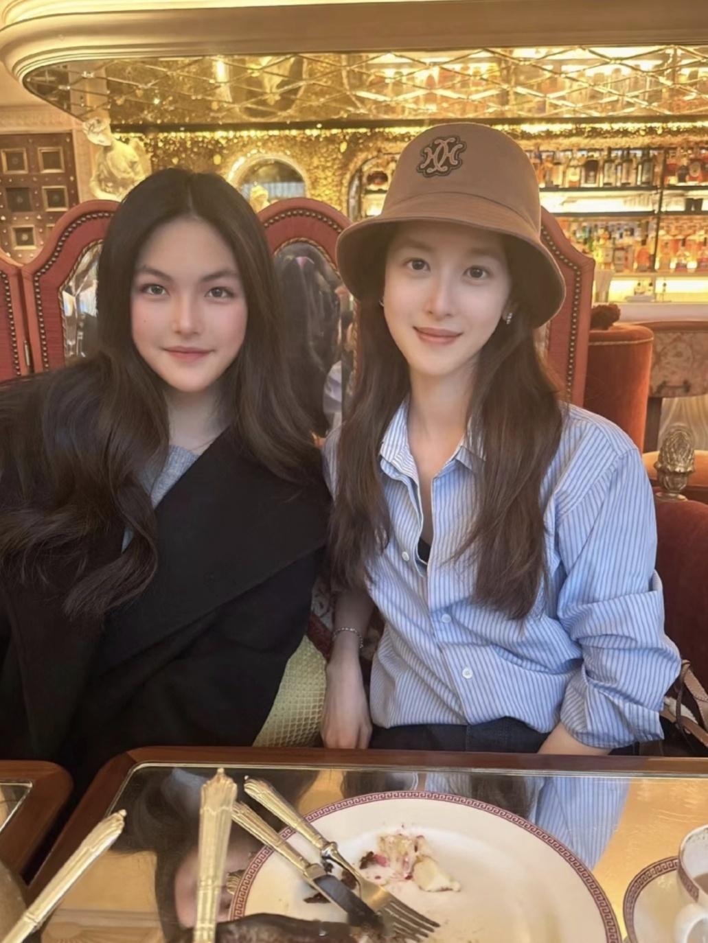 王诗龄章泽天聚会，李湘人脉是真广啊