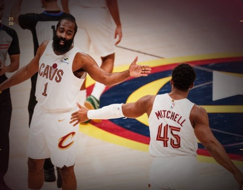 米切尔：哈登对比赛的理解达到了截然不同的高度。他全场都在为队友创造机会、组织进攻