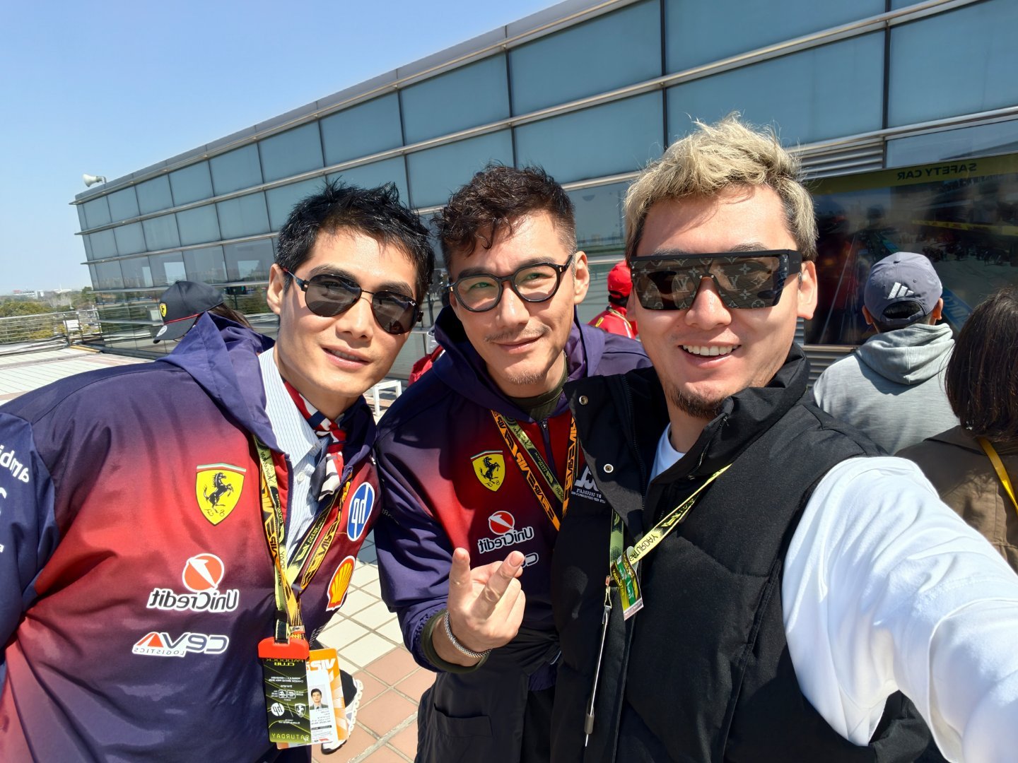 中国最顶级的2位男模，被我一次性活捉～f1冲刺赛f1中国大奖赛上海·上海国际赛