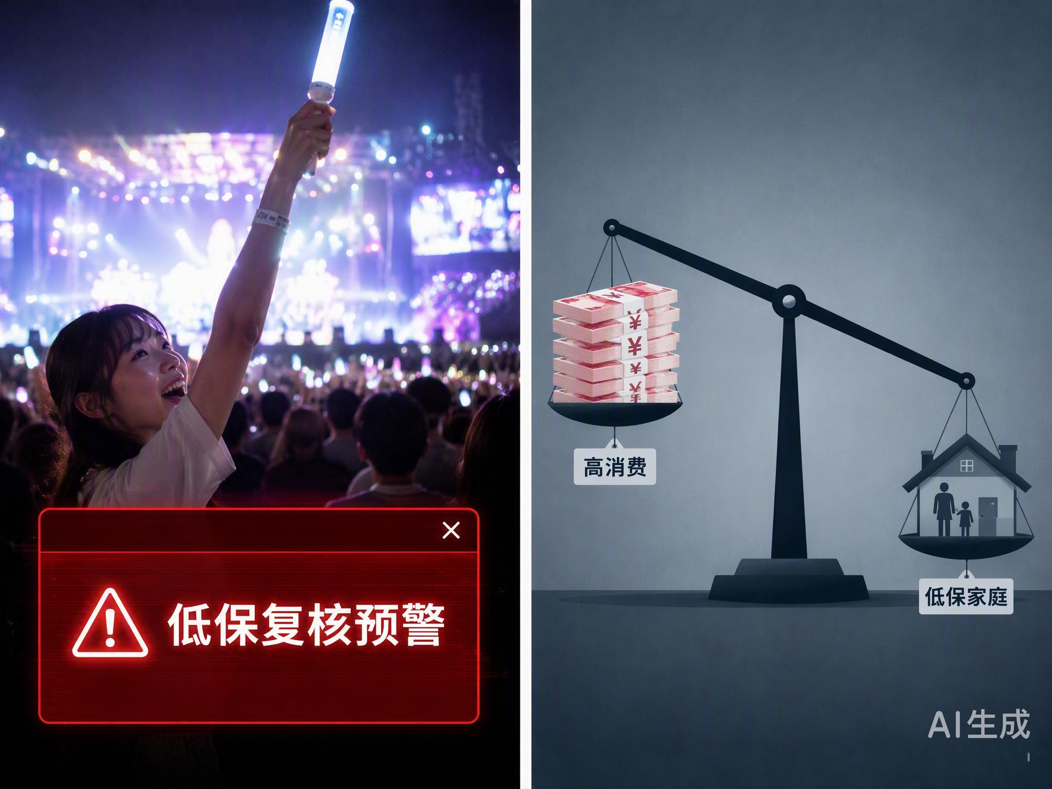 我不认为穷人或者低收入的人不可以去看演唱会，追求精神满足是每个人的权利。但如果有