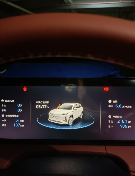 三代CS75P尊贵型高速油耗实测长安汽车的朋友们，三代75P尊贵型，高速跑了两