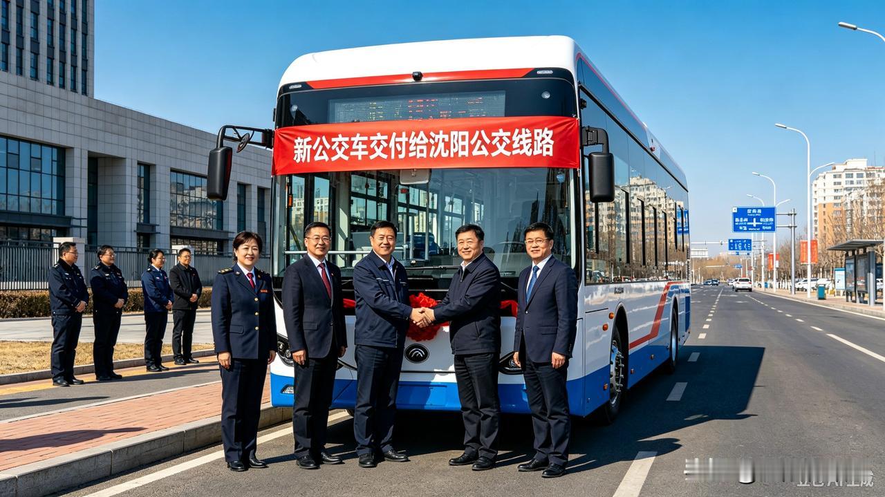 沈阳10条线路喜提新车！80台纯电金龙公交正式上线✨沈阳坐公交的朋友有福了