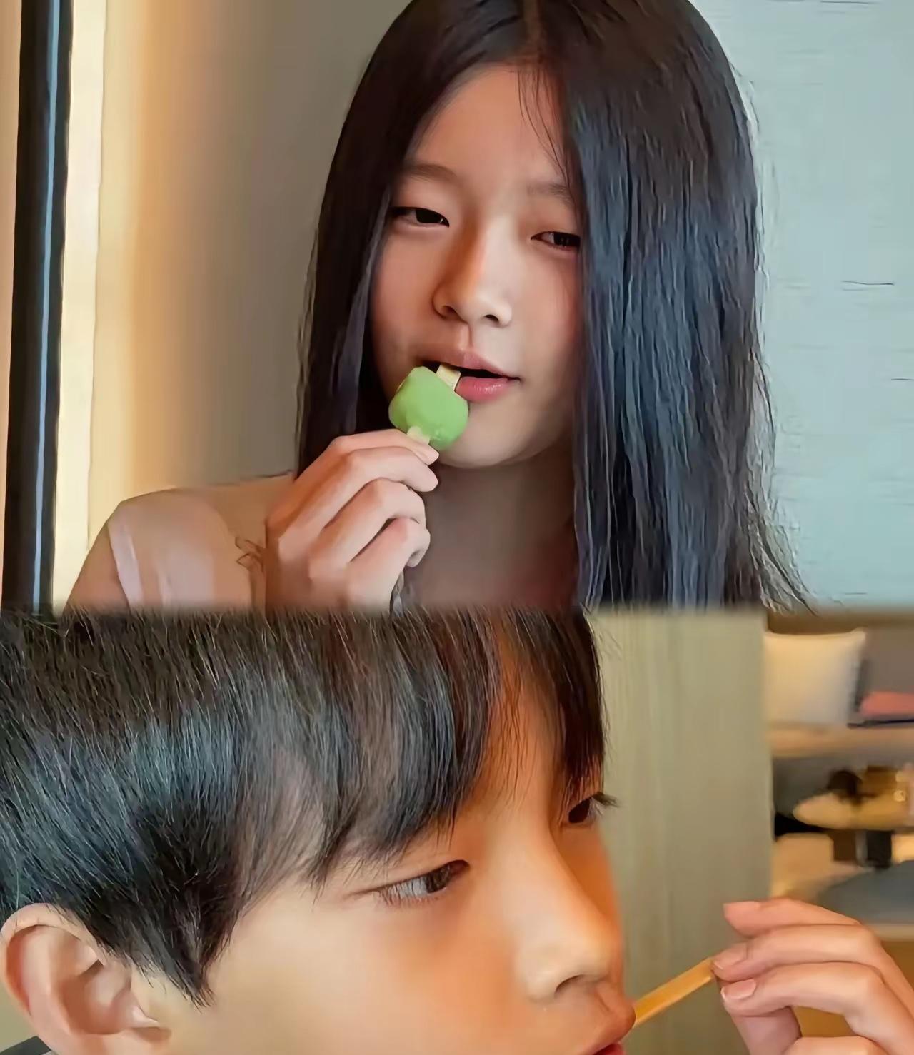 现在知道汪小菲为什么这么疼爱小玥儿了吧？！长得太清秀温柔了，这气质是自然天成啊…