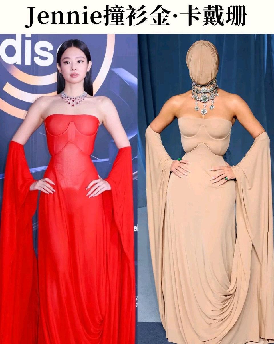 Jennie和卡戴珊谁赢了​​​