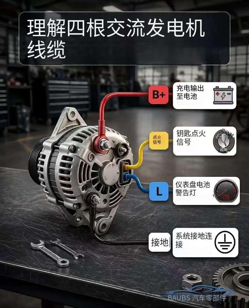 大多数人都不知道这4根线是干嘛的……等知道的时候，已经半路抛锚了⚠️如果