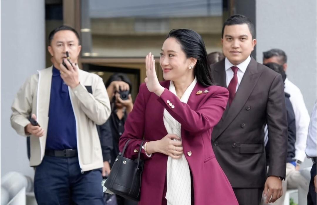 佩通坦10月7日，组织了为泰党参与竞选下届总理会议。她表达了自己的愿景：她想竞争