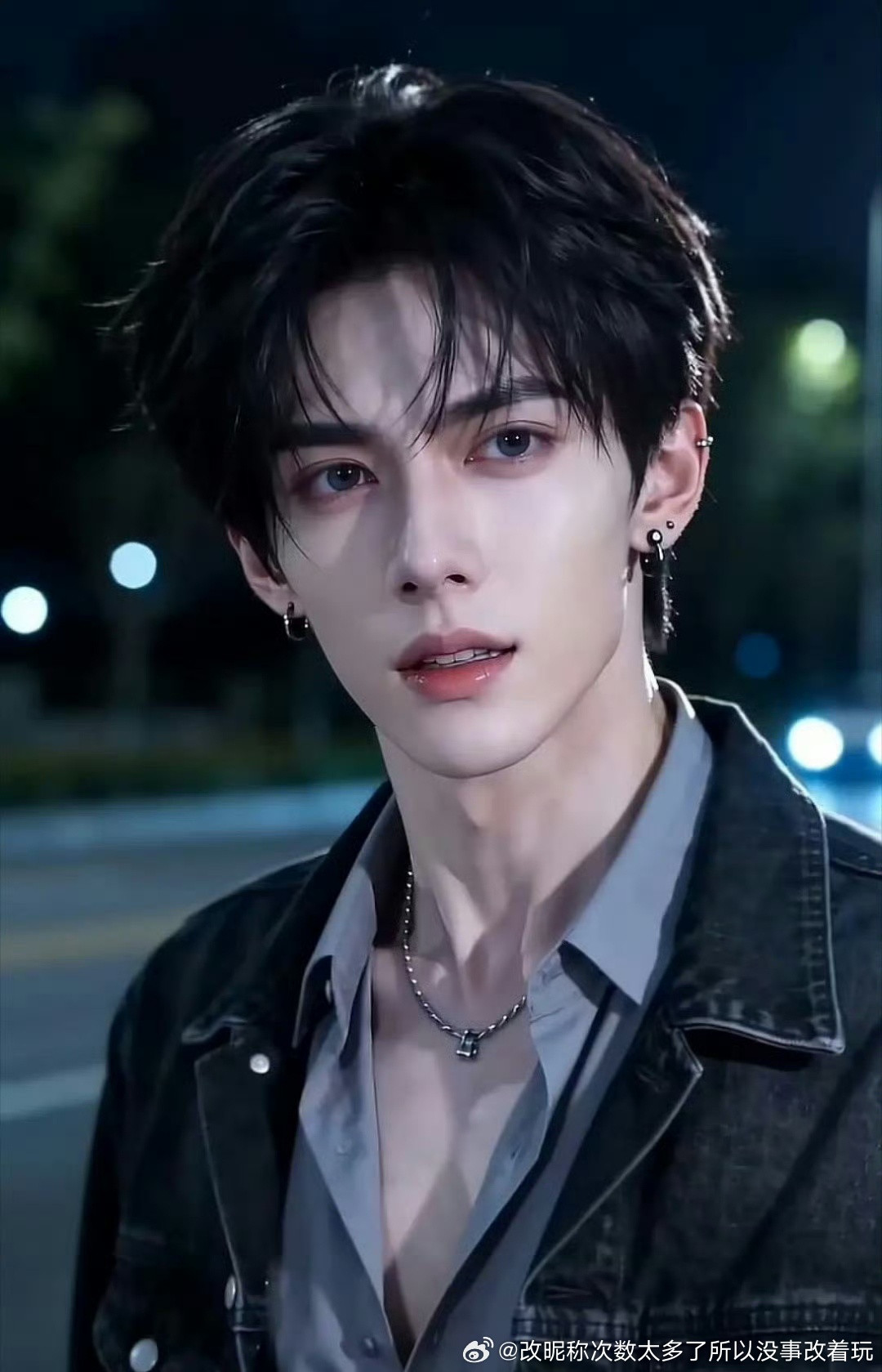 这个感觉就吃了一些宋威龙眉眼，还没宋威龙张凌赫他们精修后好看ai我感觉也就B站真