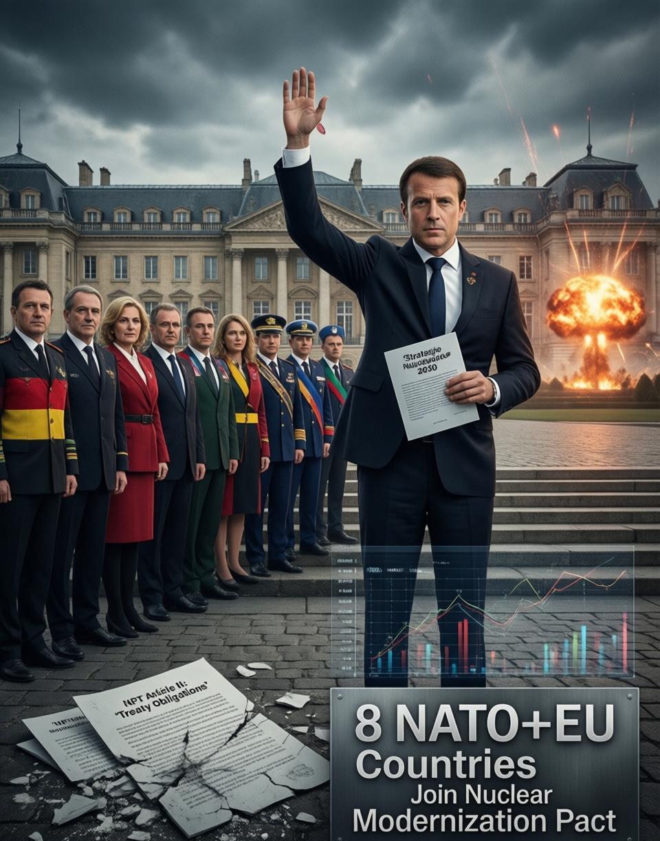 这事儿吧，怎么说呢，马克龙这次的动作，确实有点大。就在3月2日，他在法国长岛