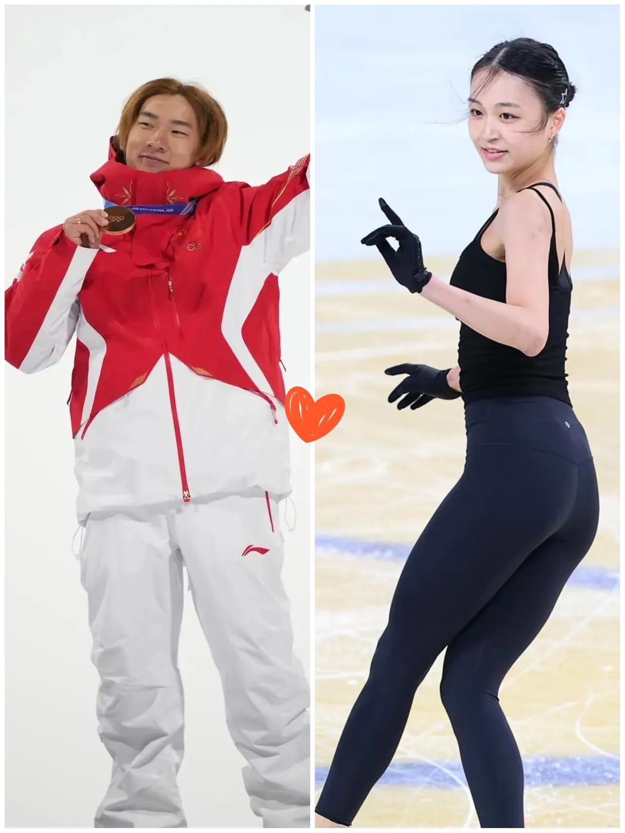 关于苏翊鸣的女友朱易，不查不知道，一查直接给跪了，这姑娘出生于2002年，身