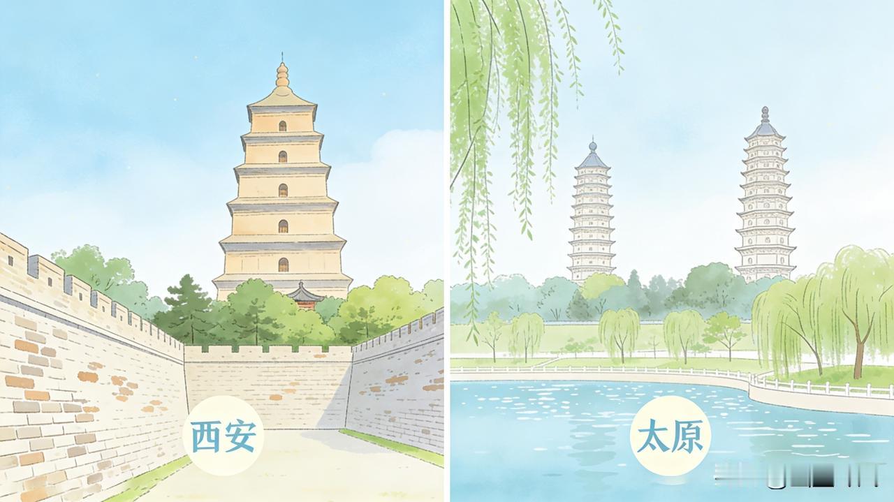 太原赢在性价比与舒适。获评中国气候宜居城市，四季分明、夏凉冬暖，汾河景观与公园多