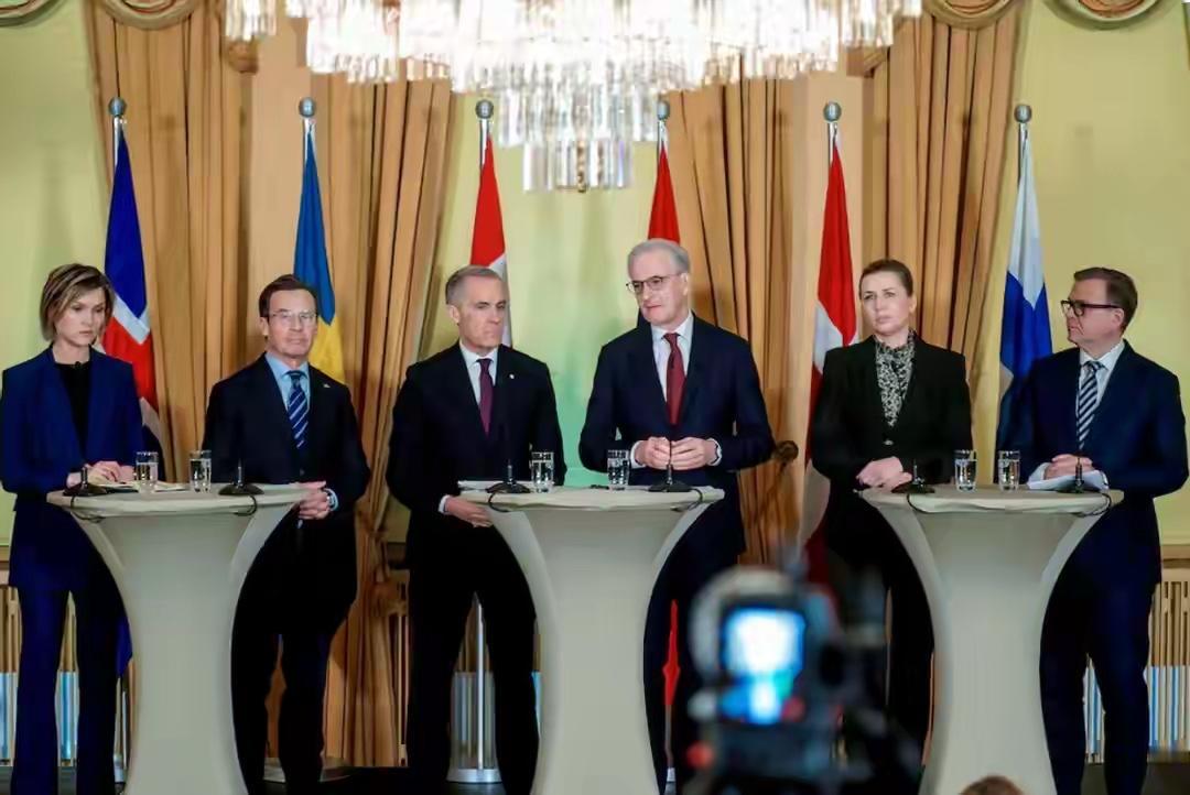 加拿大+北欧五国组建新联盟！西方阵营旧秩序真要崩了？3月15日，加拿大、丹麦、