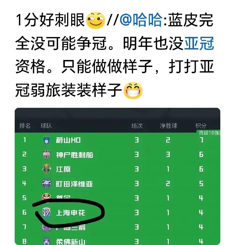 上海两支中超球队的球迷水火不容，经常在网上隔空对话，毫不留情。海港球迷笑话申花