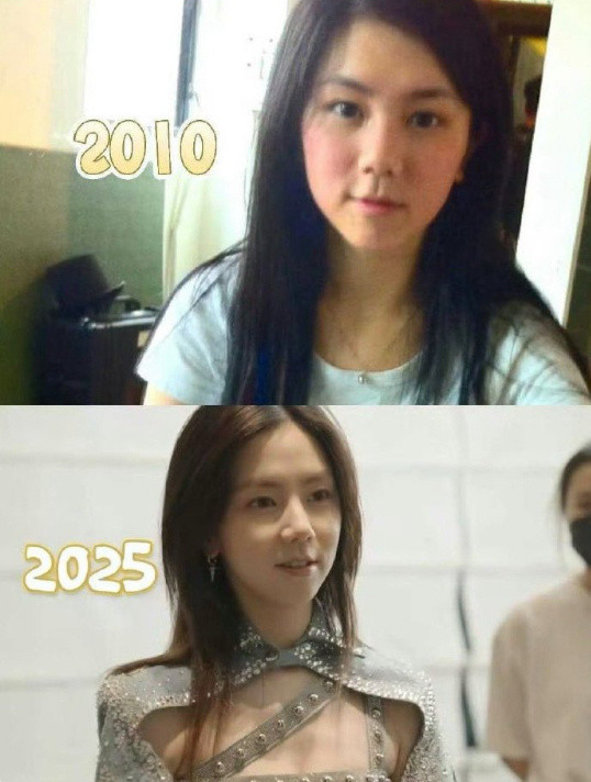 邓紫棋素颜原来长这样？真是差点认出来，感觉她素颜比化妆还嫩，太耐打了吧。